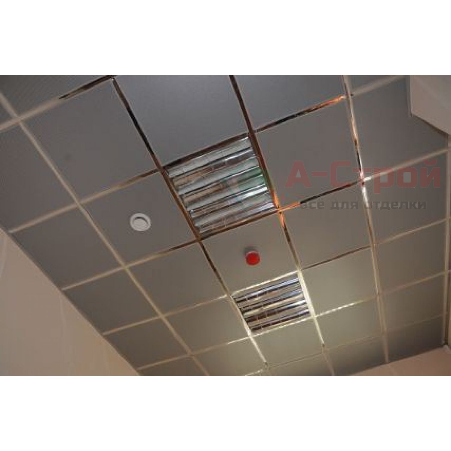 ПВС потолок AP600A6/45° (ST10) соты оцинковка 
