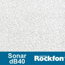 Подвесной потолок Rockfon Sonar dB 40 (Сонар ДБ 40) (E24)